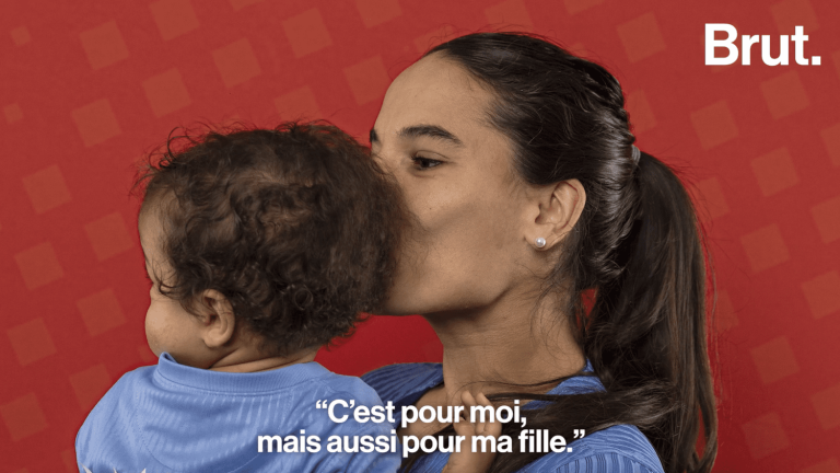 VIDEO.  Amel Majri recounts her daily life as a mother and footballer