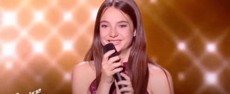 [VIDÉO] See a young Quebec singer charm the coaches of “The Voice Kids”, in France, with a cover of Celine Dion