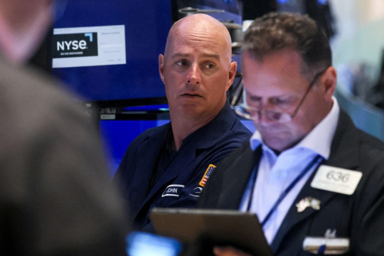 Wall Street opens lower, rising wages concern