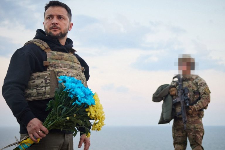 War in Ukraine, day 500 |  Zelensky celebrates courage, new deadly Russian bombardment