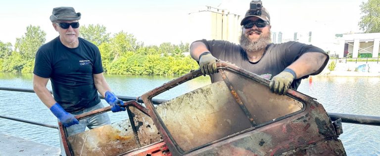 When it comes to metal fishing in Montreal, you can find everything… even a BIXI!