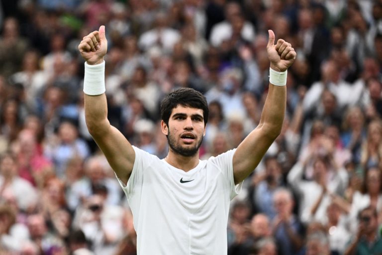 Wimbledon |  Carlos Alcaraz and Novak Djokovic in the final