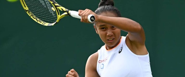 Wimbledon: Leylah Fernandez signs a great first in her career