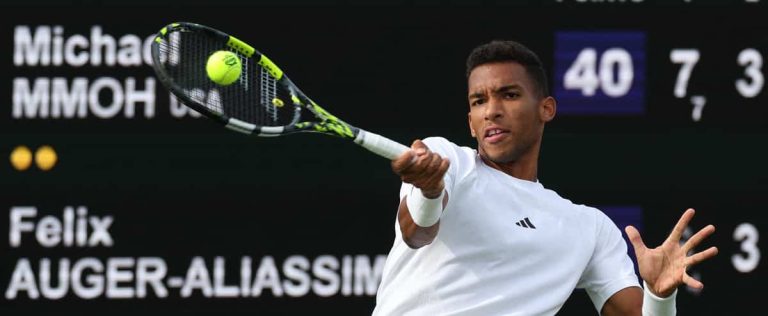 Wimbledon: it’s not just his knee injury that bothers Félix Auger-Aliassime