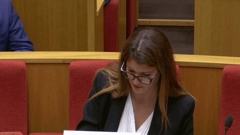 a senatorial report castigates the management of Marlène Schiappa