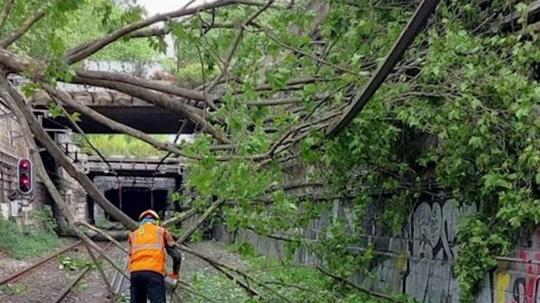 a violent storm hit the north of France