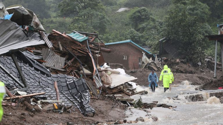 at least 33 dead and ten missing in monsoon floods