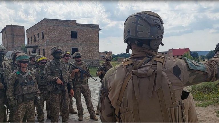 immersion in a training center for Ukrainian soldiers by the French army