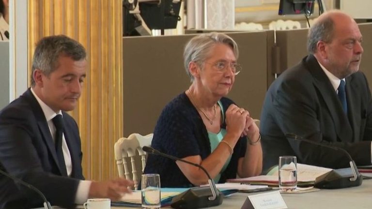 ministers meet at Matignon around Elisabeth Borne