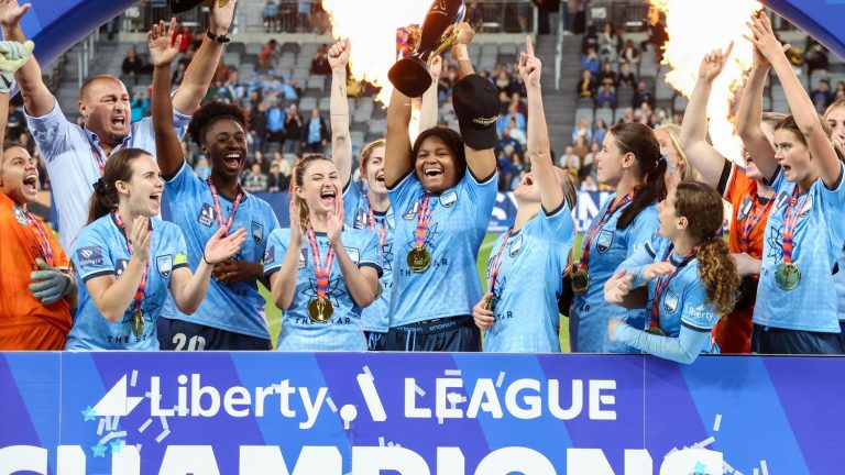 the Australian A-League, the league that unifies the men’s and women’s leagues