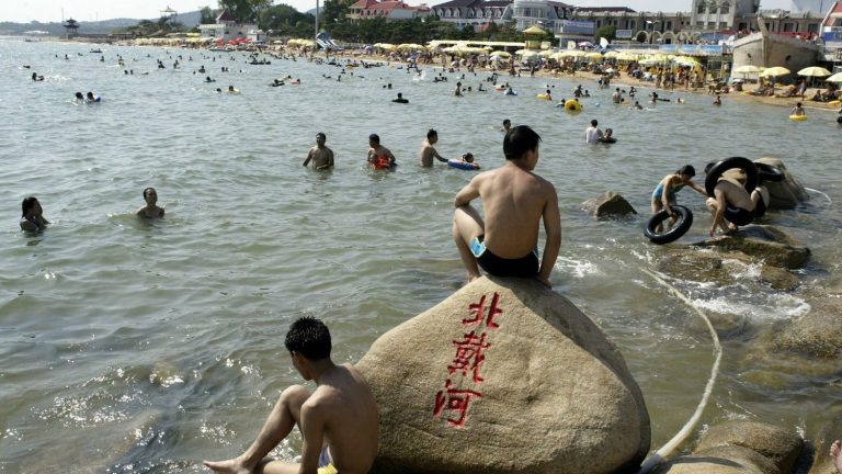 the Beidahe seaside resort, the center of power in China