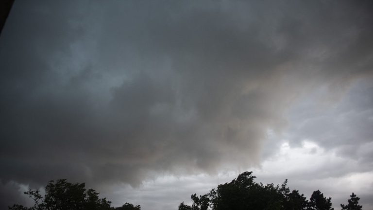 the center-east of France was again hit by violent storms