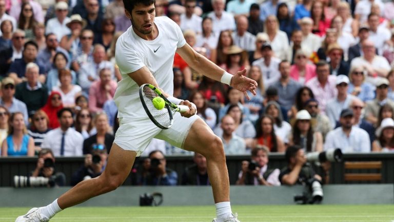 the figures of the coronation of Carlos Alcaraz against Novak Djokovic