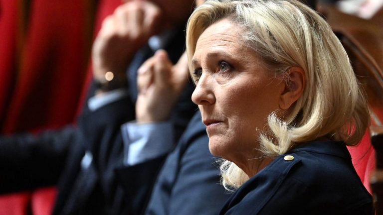 why does Marine Le Pen remain so silent?