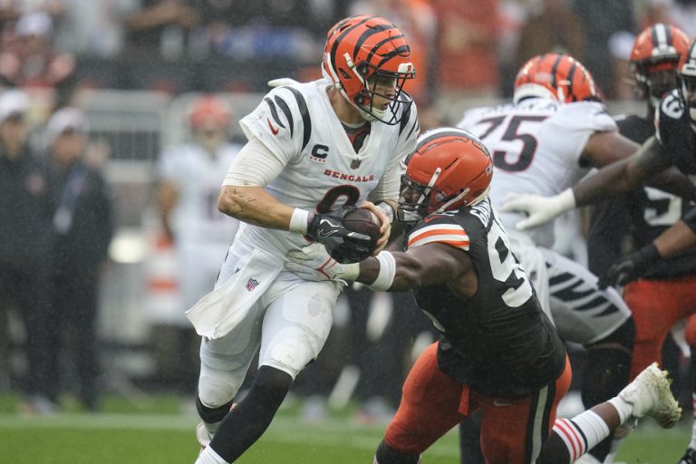 Sunday in the NFL |  Joe Burrow and the Bengals are no match for the Browns