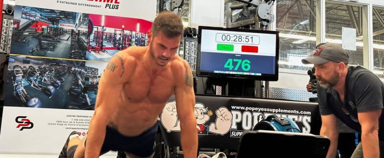 Burpees: Guinness record eludes Samuel Finn