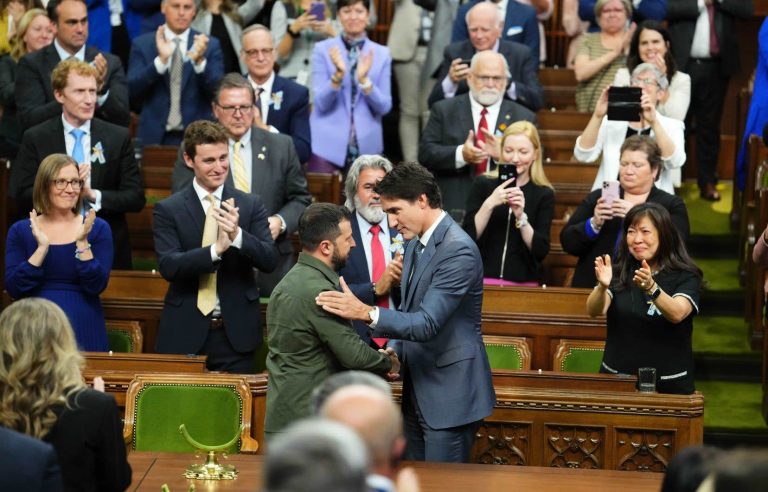 Canada is on the right side of history, thanks Volodymyr Zelensky