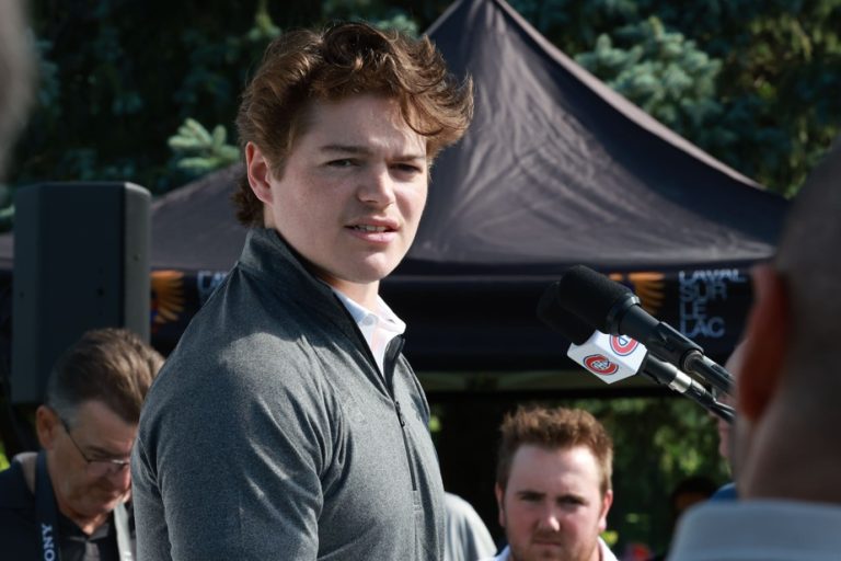 Canadian Golf Tournament |  “I can lead by example, in my own way”, says Cole Caufield