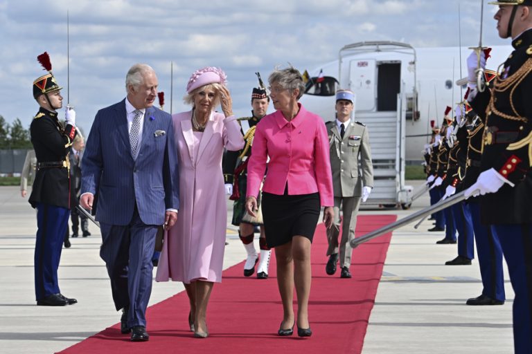 Charles III arrived in Paris for his first state visit to France