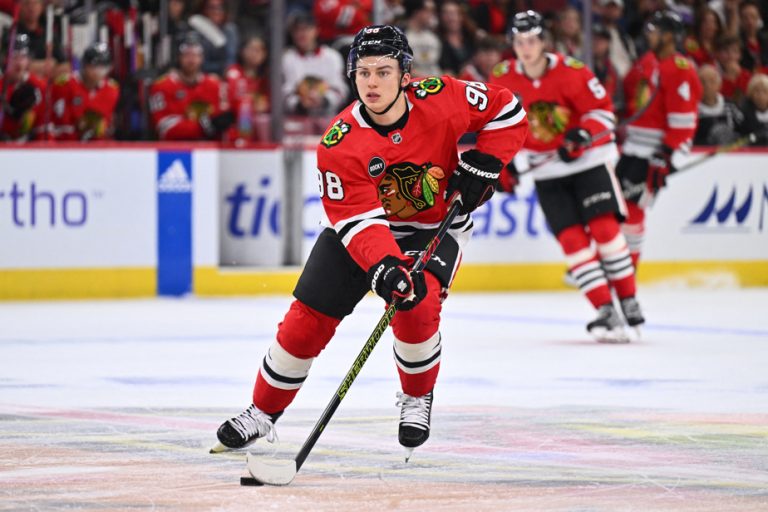 Chicago Blackhawks |  Connor Bedard gets 2 points in his first preseason game