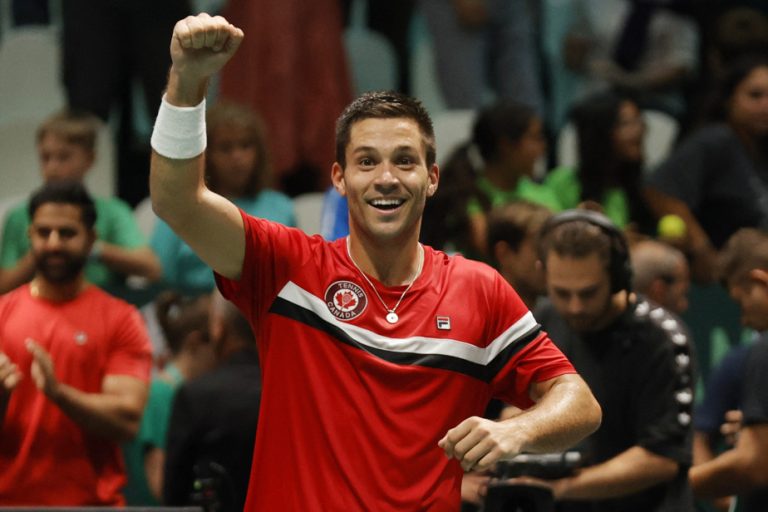 Davis Cup |  Victory for Alexis Galarneau advances Canada to finals