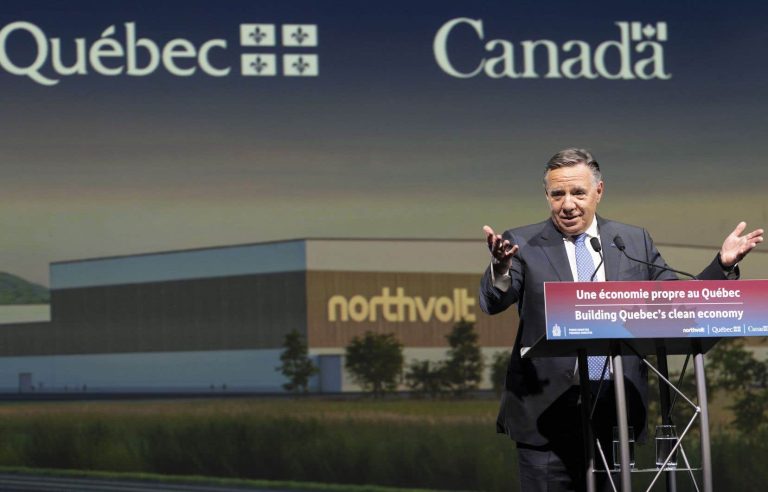 François Legault says environmental groups should “applaud” Northvolt