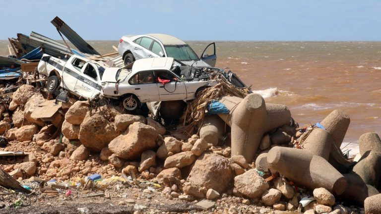 French aid arrived in Derna, devastated by storm Daniel