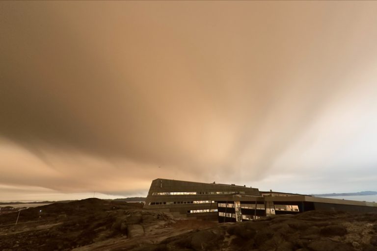 Greenland smoky by Canada’s wildfires