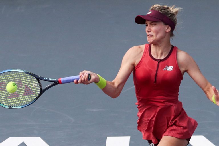 Guadalajara Open |  Eugenie Bouchard and Leylah Fernandez win their first round match