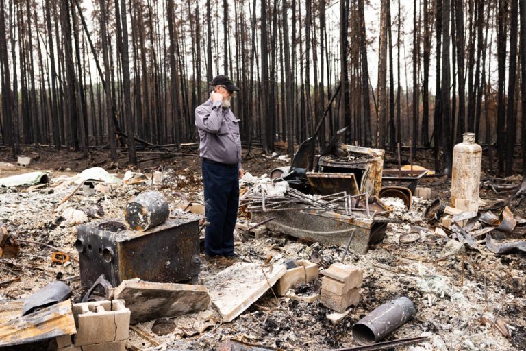 Hunting camps burned in Abitibi |  “The fire came to get me the most beautiful”