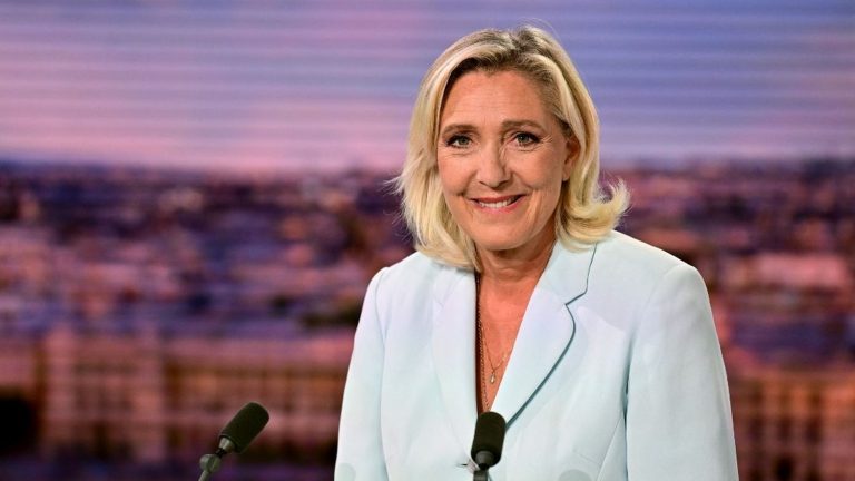 “I am the natural candidate for my camp,” says Marine Le Pen