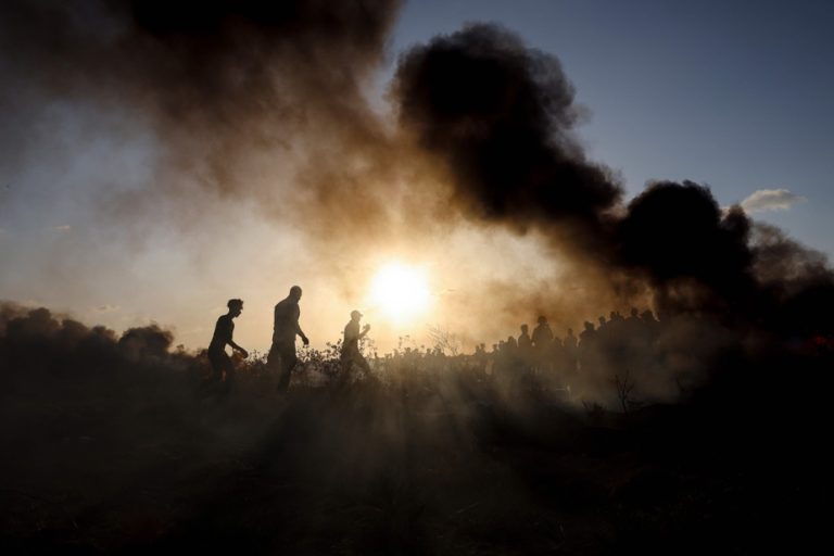 Israeli strike on Gaza after border violence