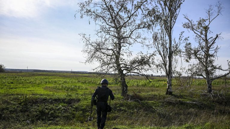 “My arms and legs were burned, my face was torn to shreds,” says a deminer seriously injured by Russian mines