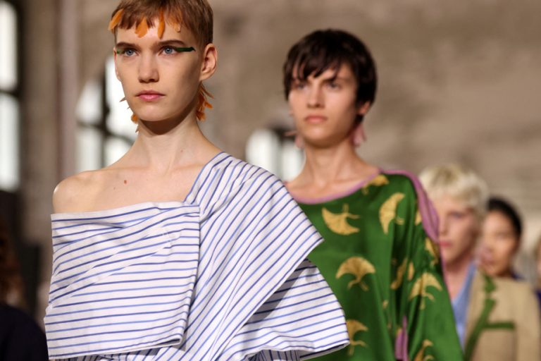 Paris Fashion Week |  Rugby stripes and casualness at Dries Van Noten