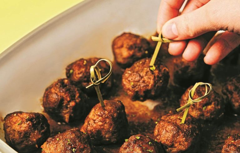 Recipe: Oh-la-la lime meatballs