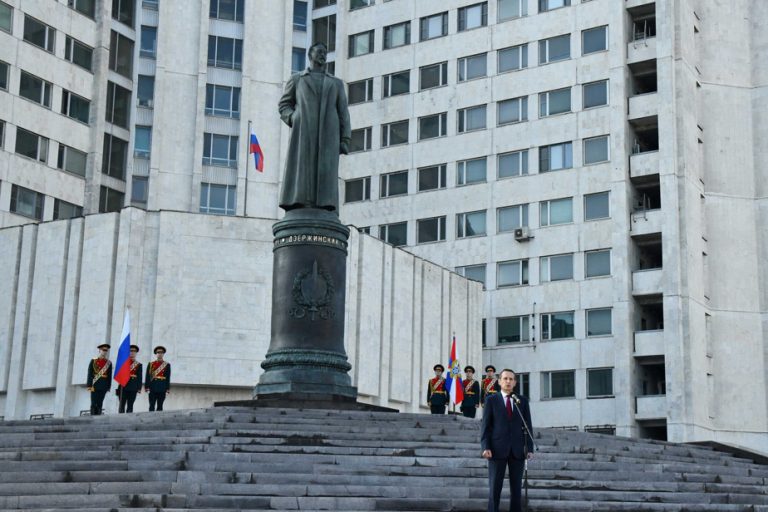 Russia |  A statue of the founder of the Soviet political police installed in Moscow