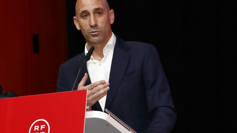 Spanish FA President Luis Rubiales announces his resignation after forcibly kissing a player in the World Cup final