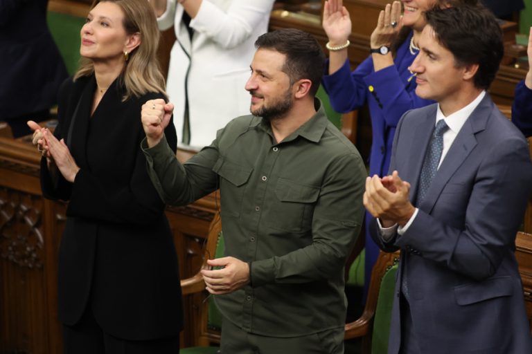 Speech by Volodymyr Zelensky |  The presence of a veteran who fought with the Nazis causes scandal