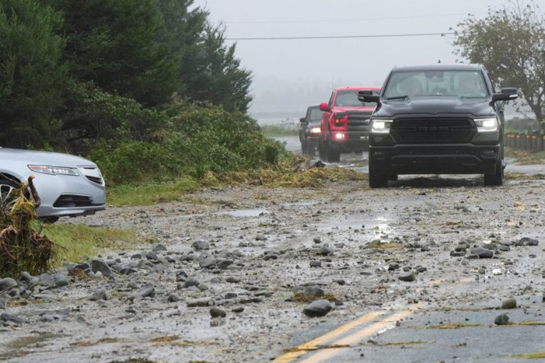 Storm Lee in Nova Scotia |  Lots of rain and more than 146,000 homes without electricity