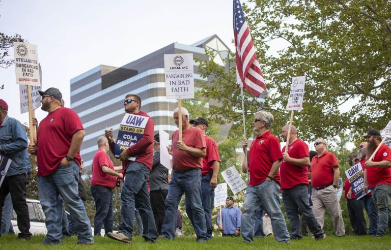 Strike at General Motors and Stellantis extends to 38 factories in 20 US states