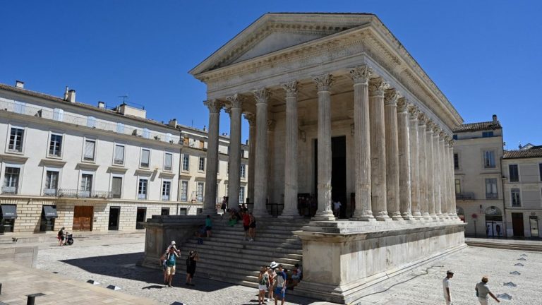 The Maison Carrée in Nîmes is a UNESCO World Heritage Site.