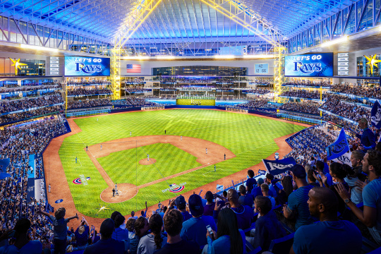 The new Rays stadium will be part of a megaproject