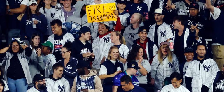 WATCH: Yankees fans express their discontent