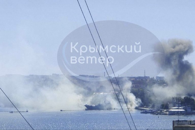 War in Ukraine, day 576 |  Kyiv strikes Russian fleet headquarters in Crimea