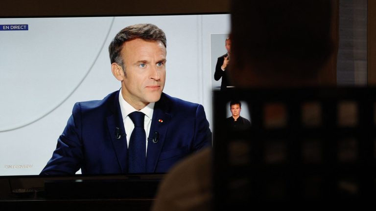 “We cannot accommodate all the misery in the world,” declares Emmanuel Macron