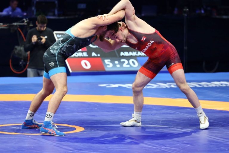 World Wrestling Championships |  Alex Moore and Laurence Beauregard lose their first fight