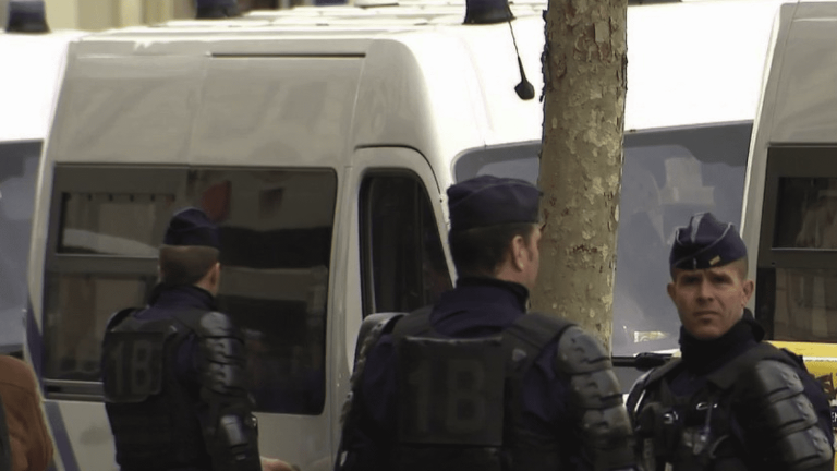 a week under high tension for French law enforcement