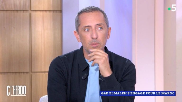 annoyed, Gad Elmaleh gives a huge rant live on France 5