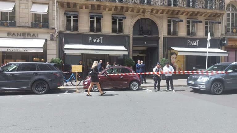 five people arrested Tuesday and Wednesday after the August robbery of a Piaget jewelry store on rue de la Paix