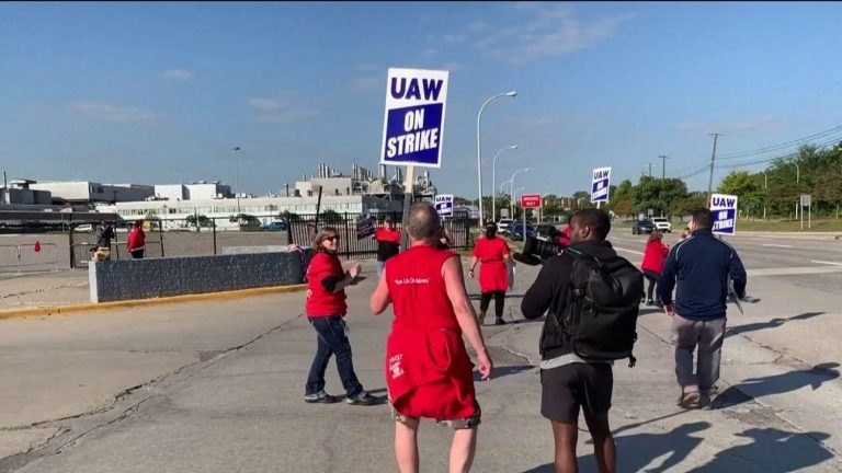 historic strike in the automobile sector